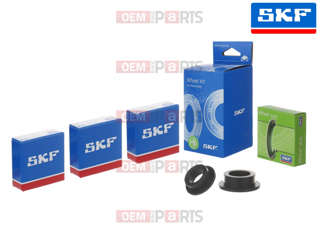 Kerékcsapágy szett szimeringekkel és távtartókkal Hátsó (SKF SPECIAL)