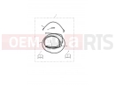 A9630106 - Cable, Throttle, Pull, Extnd