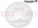 Triumph 2021 SCRAMBLER 1200 XC T3880105 - Angular Torque Gauge