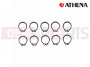 Oil pump shaft snap ring