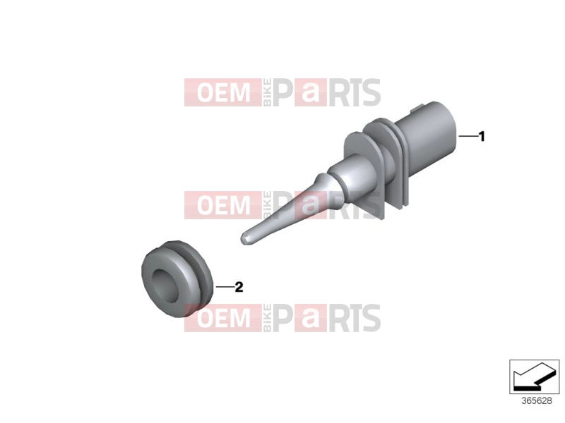 BMW Motorrad BMW 2017 C-Models C evolution (0C03) Outside temperature sensor