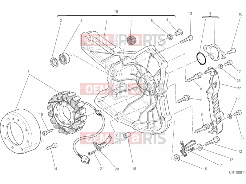 DUCATI 2013 Monster 659 ABS GENERATOR » IGNITION SYSTEM