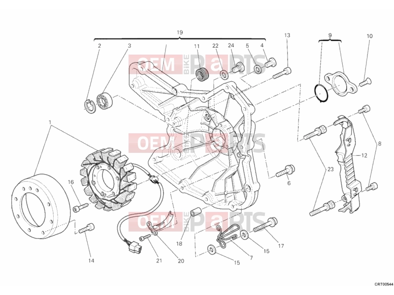 DUCATI 2013 Monster 696 ABS GENERATOR » IGNITION SYSTEM