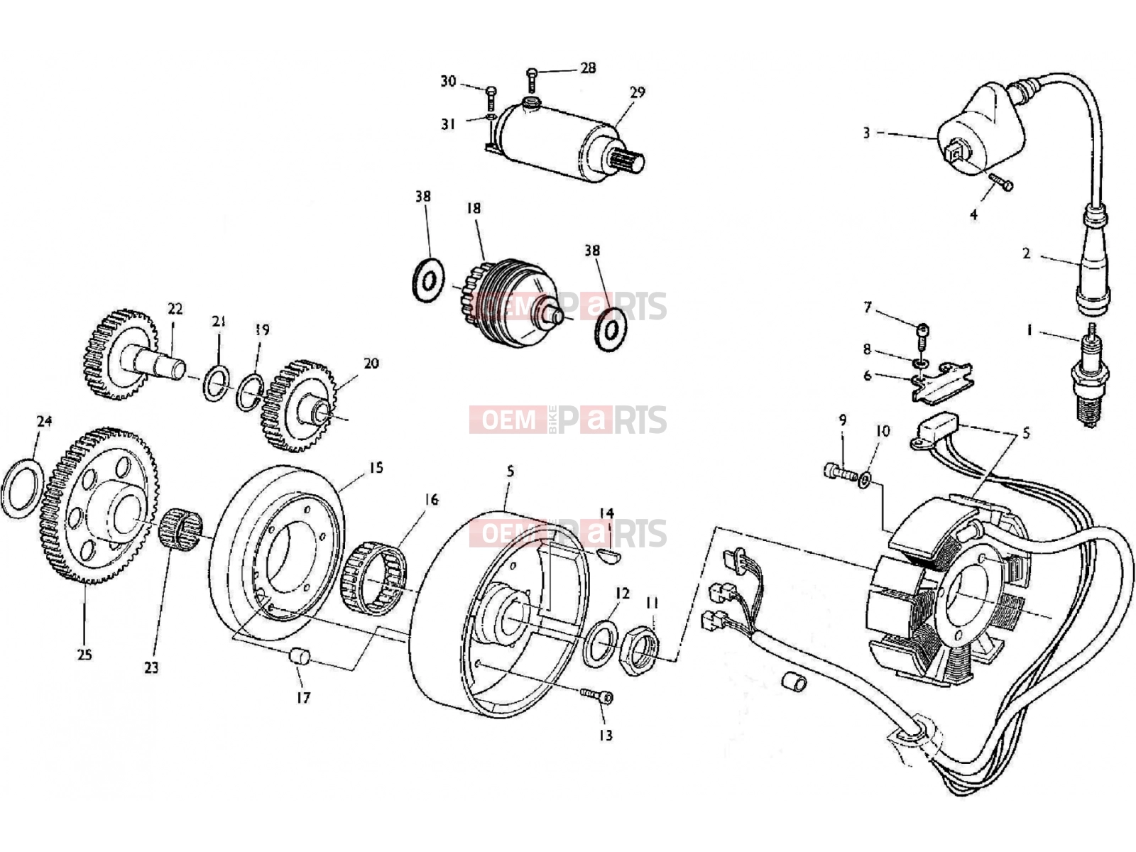 ENGINE ELECTRONICS - Husqvarna SMS-TE 610 2006