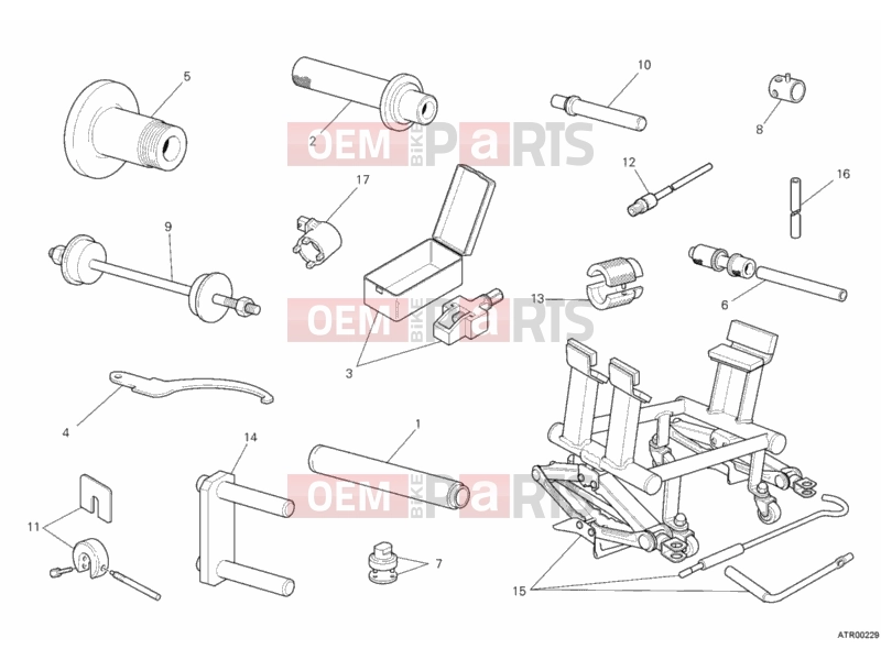 DUCATI 2012 Monster 796 ABS WORKSHOP SERVICE TOOLS, FRAME » FRAME