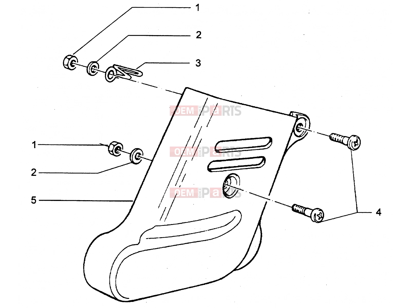 PIAGGIO Frame » Shock absorber cover