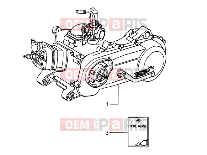 Engine » Engine - Piaggio NRG Power DT