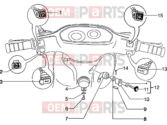 PIAGGIO Electrical system » Electrical devices