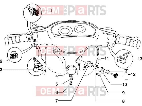 PIAGGIO Electrical system » Electrical devices