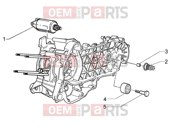 PIAGGIO Engine » Electric starter-damper pulley