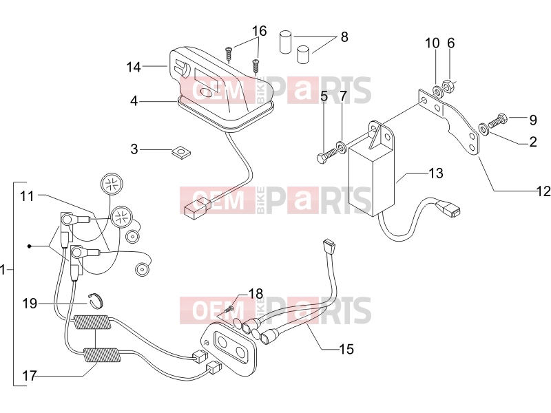 PIAGGIO X9 500 Evolution ABS elektromos rendszer » handsfree kit