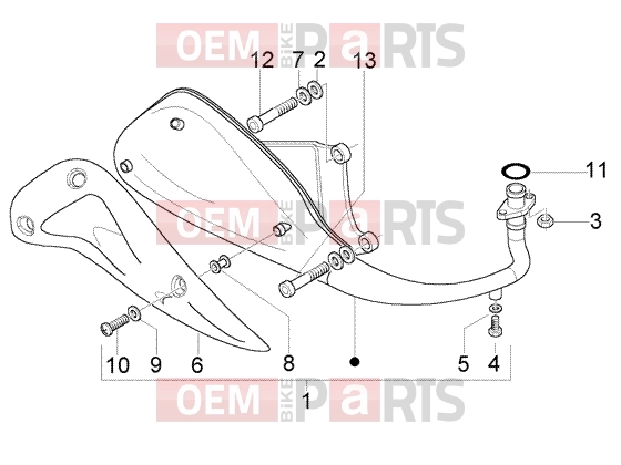 PIAGGIO Engine » Silencer