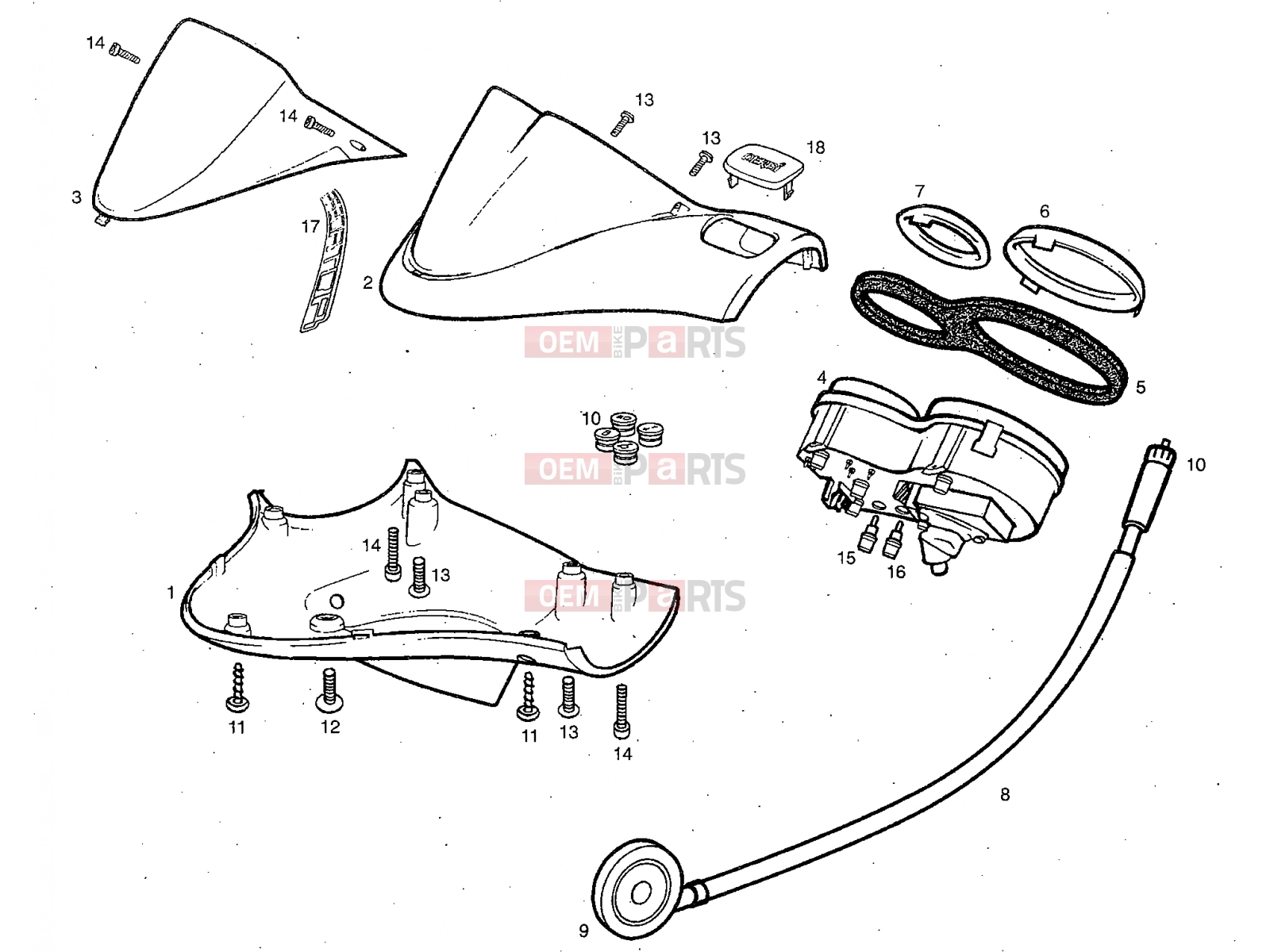 derbi Preadtor 50 Tables » Instruments