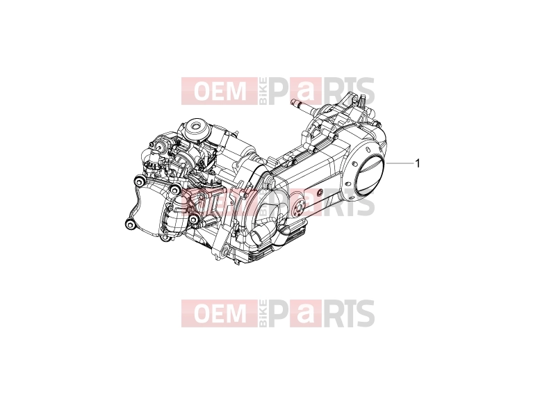 derbi Variant Sport 125 ENGINE » Engine