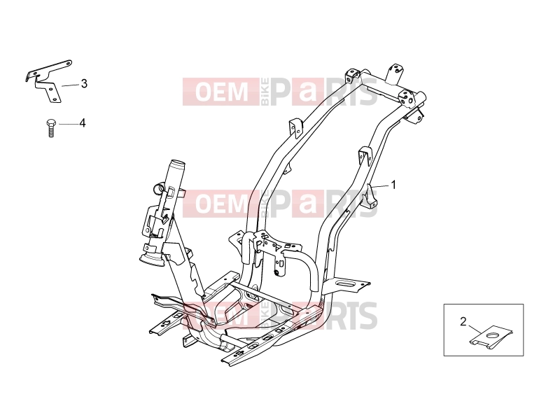 derbi Variant Sport 50 FRAME » Frame