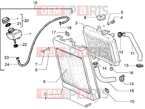 Chassis » Frame - Gilera Eaglet