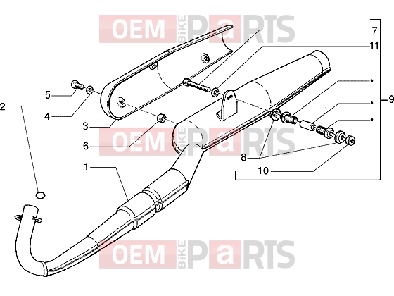 gilera Eaglet Chassis » Frame