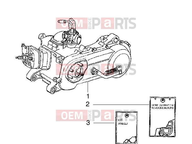 gilera Runner 125 FX 2T Engine » Engine