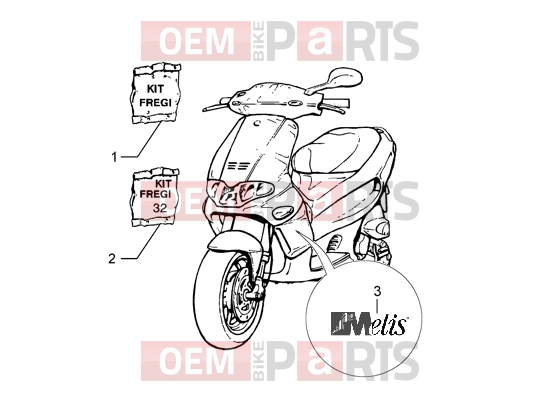 gilera Runner 50 SP váz » emblems 