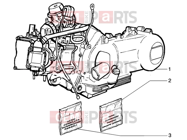 gilera Stalker 50 Engine » Engine