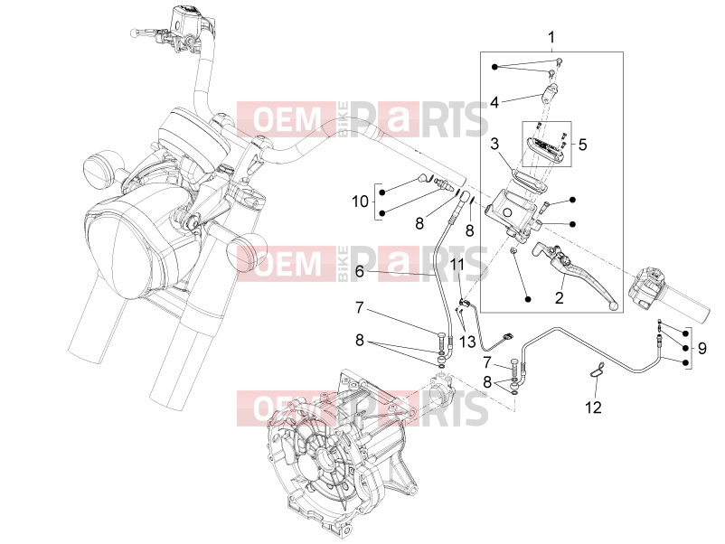 Handlebar - Controls » Clutch control - Motoguzzi Eldorado 1400 ABS 2018