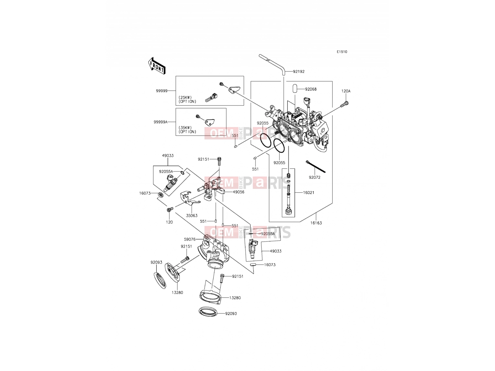 KAWASAKI 2014 Throttle