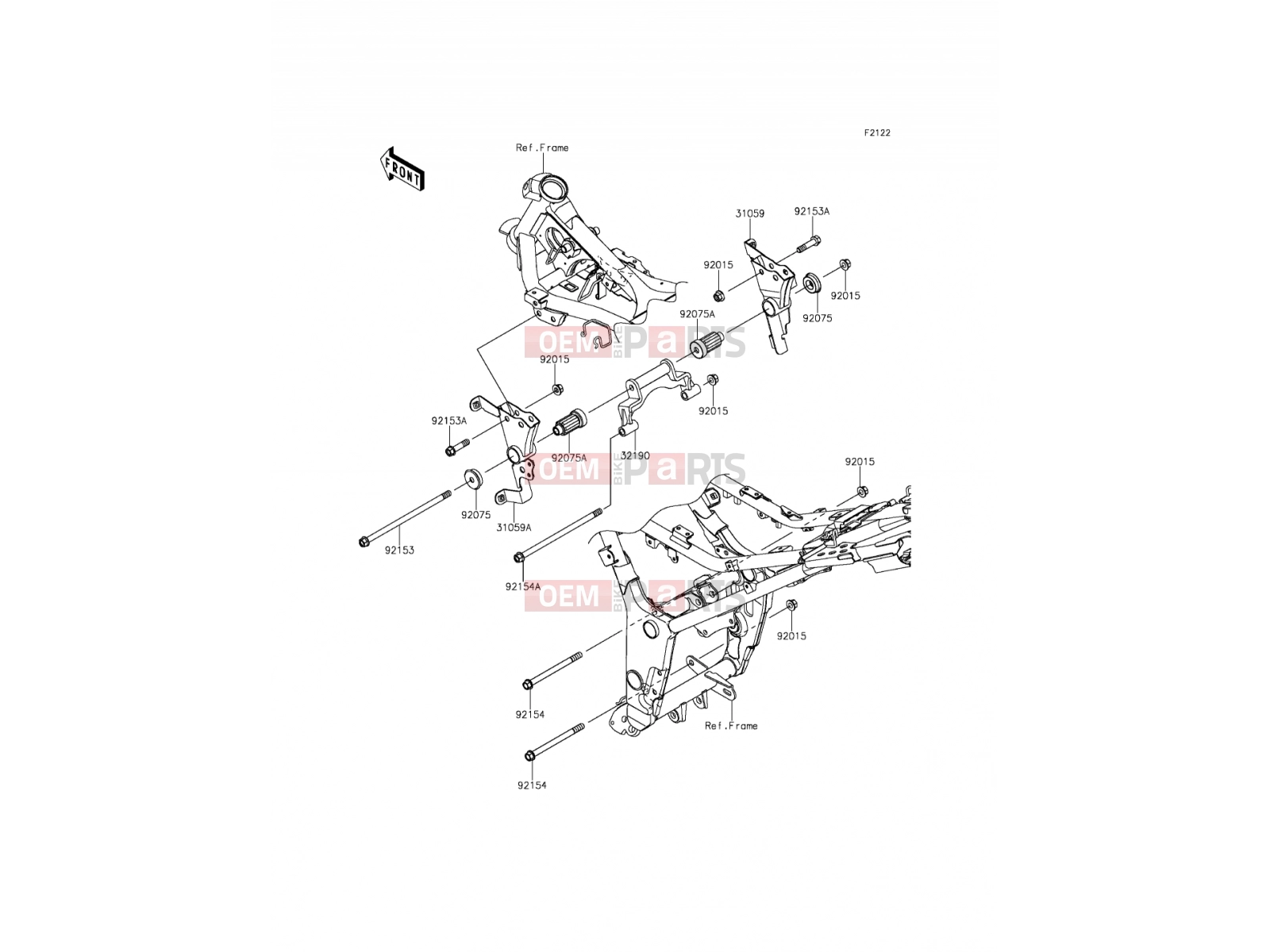 KAWASAKI 2016 Engine Mount