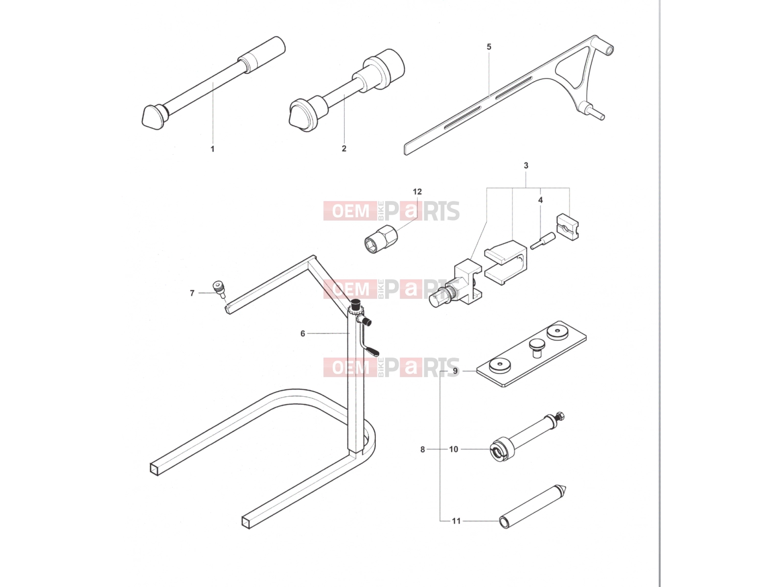 Service Tools Frame 2 - MV Agusta Brutale 800 <2016