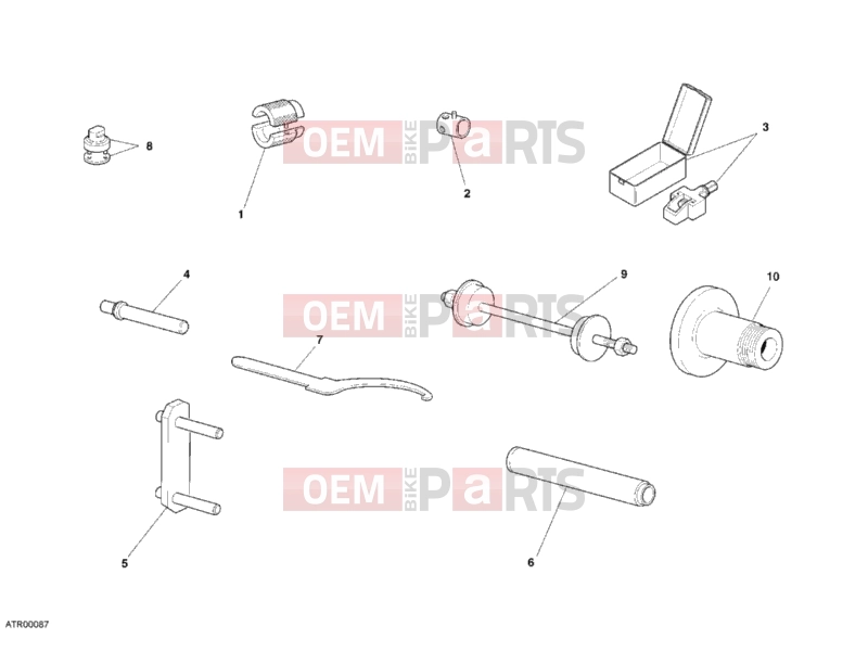 DUCATI 2006 Monster S2R 1000 WORKSHOP SERVICE TOOLS, FRAME » FRAME