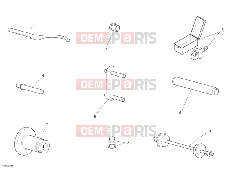 DUCATI 2006 Monster S4RS WORKSHOP SERVICE TOOLS, FRAME » FRAME