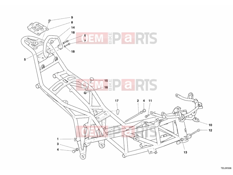 DUCATI 2005 Multistrada 1000 S FRAME » FRAME