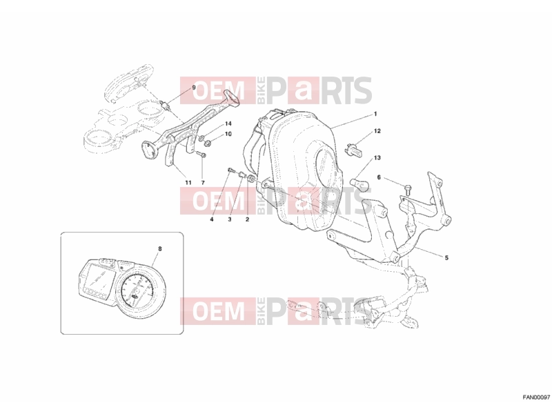 DUCATI 2005 Multistrada 1000 S HEADLIGHT » LIGHTING SYSTEM