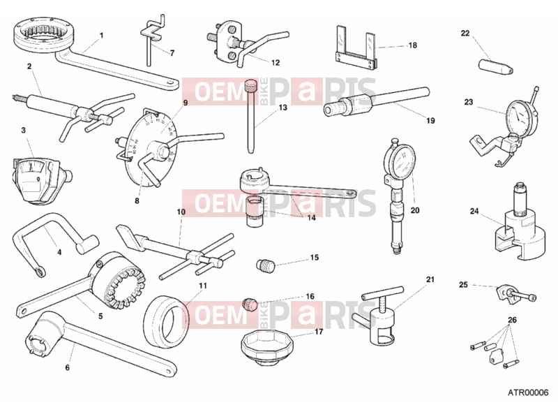 DUCATI 2005 Monster 400 WORKSHOP SERVICE TOOLS, ENGINE » UNCLASSIFIED