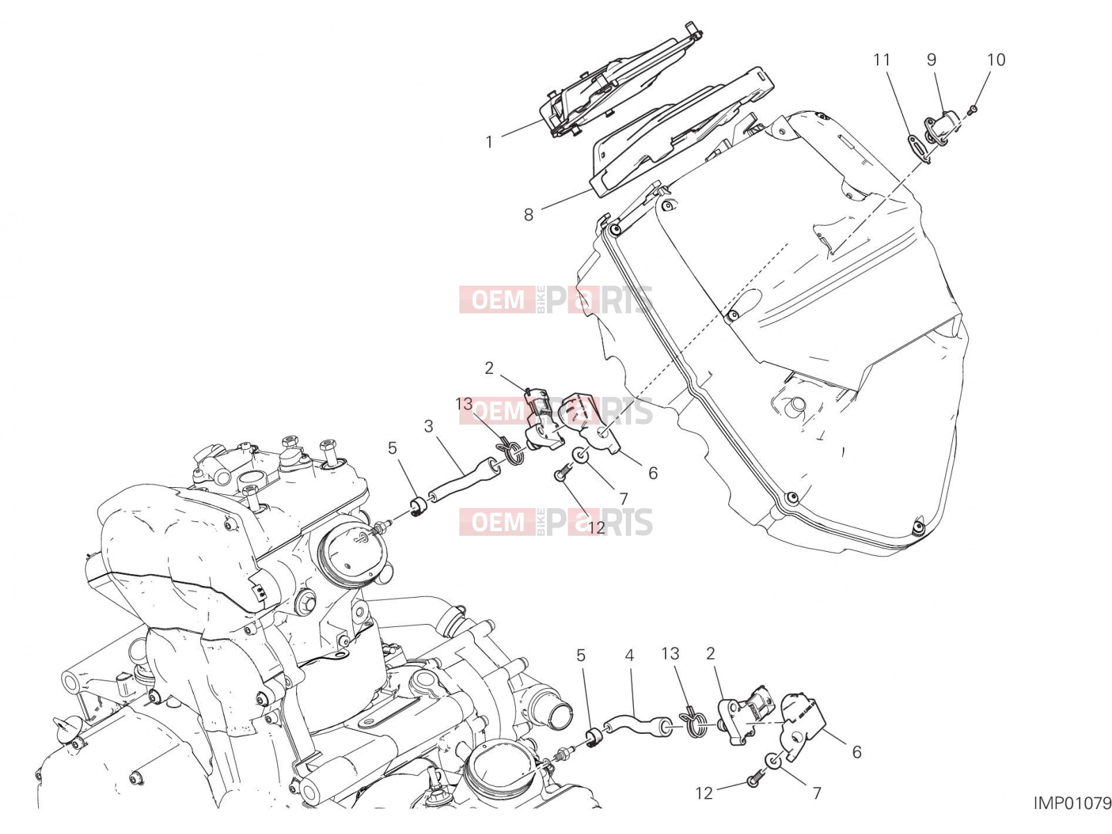 DUCATI 2018 Multistrada 1260 S ENGINE CONTROL UNIT [MOD:MS1260S]