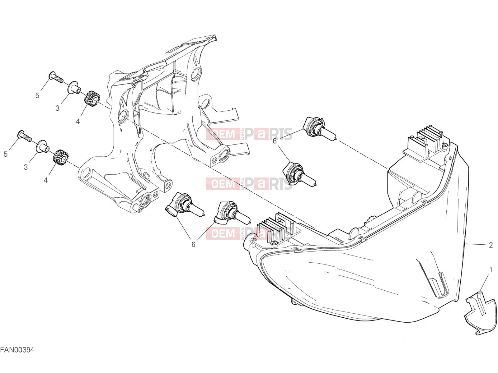 DUCATI 2021 Multistrada V4 HEADLIGHT [MOD:MSV4]