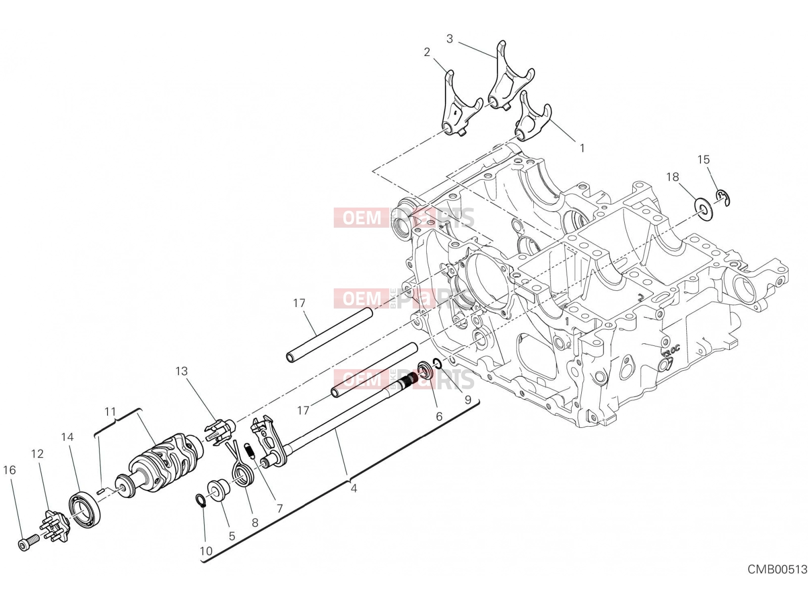 DUCATI 2021 Panigale V4 SHIFT CAM - FORK [MOD:PANV4]