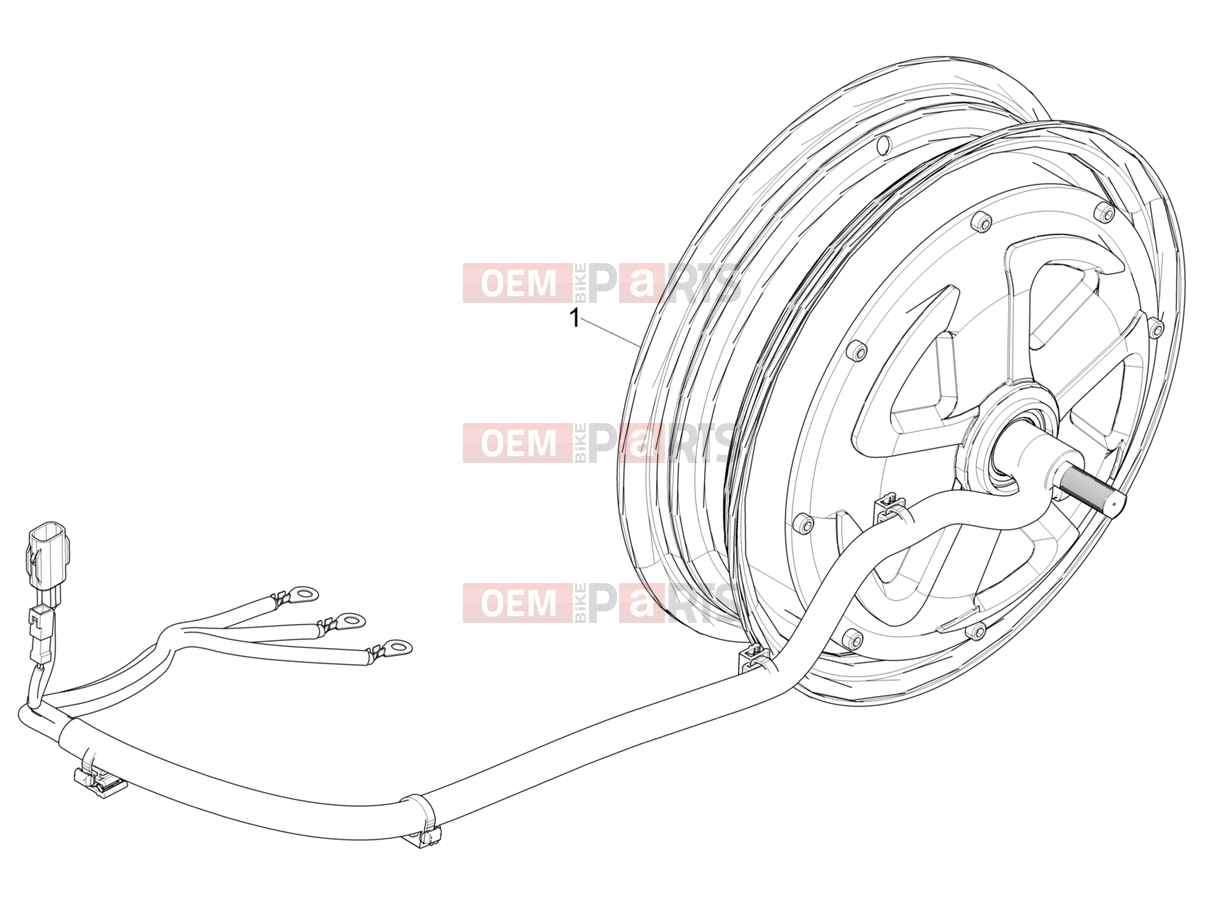 PIAGGIO Piaggio 1 Motorcycle Engine » Engine, assembly