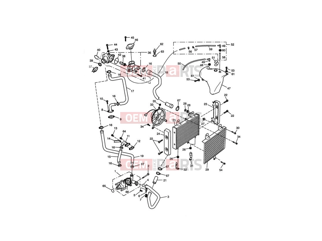 Triumph 2000 THUNDERBIRD SPORT Cooling System