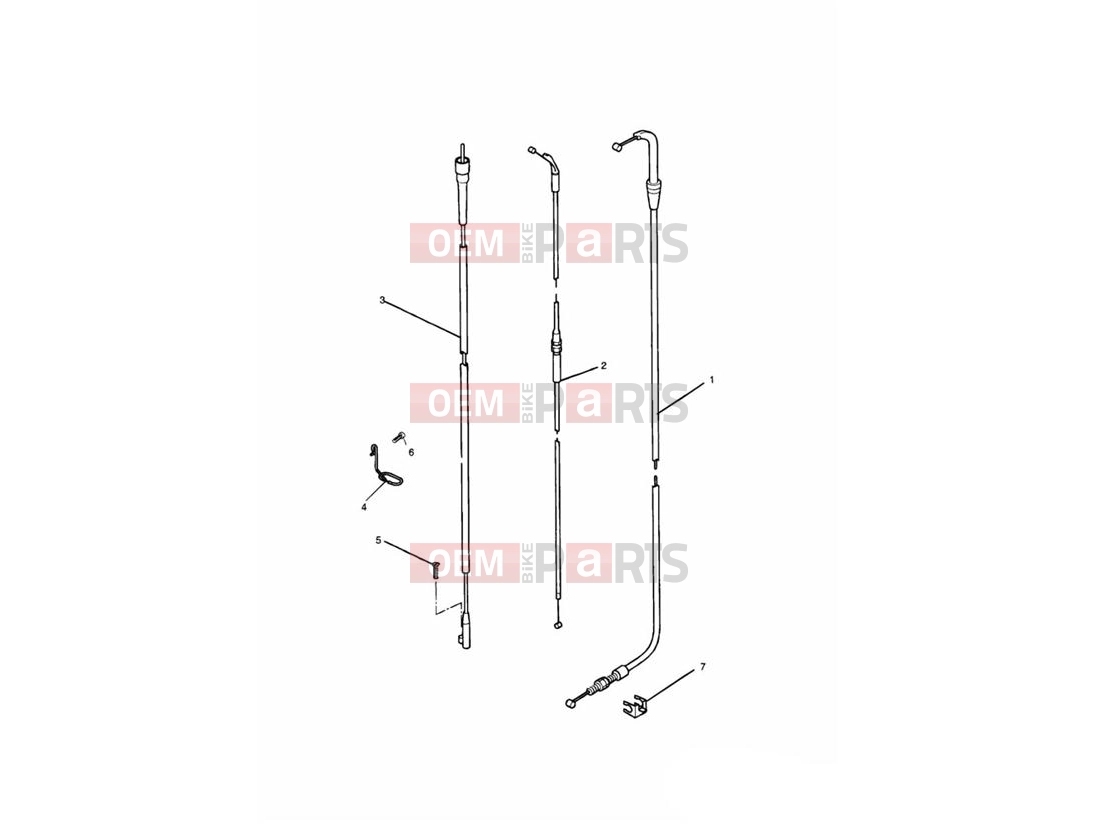 Triumph 2003 THUNDERBIRD SPORT Control Cables