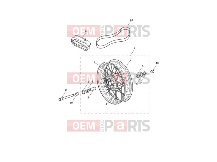Triumph 2019 THRUXTON Front Wheel
