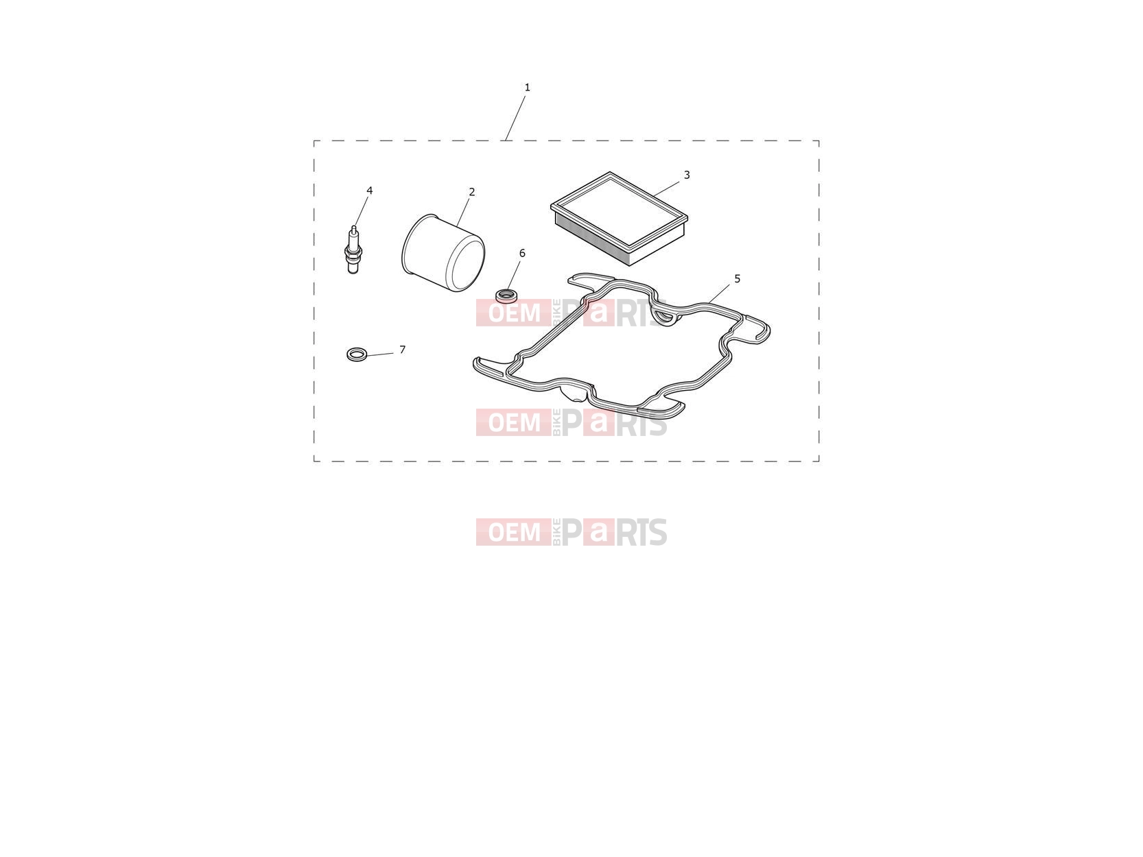 Triumph 2017 THRUXTON R Engine Service Kit