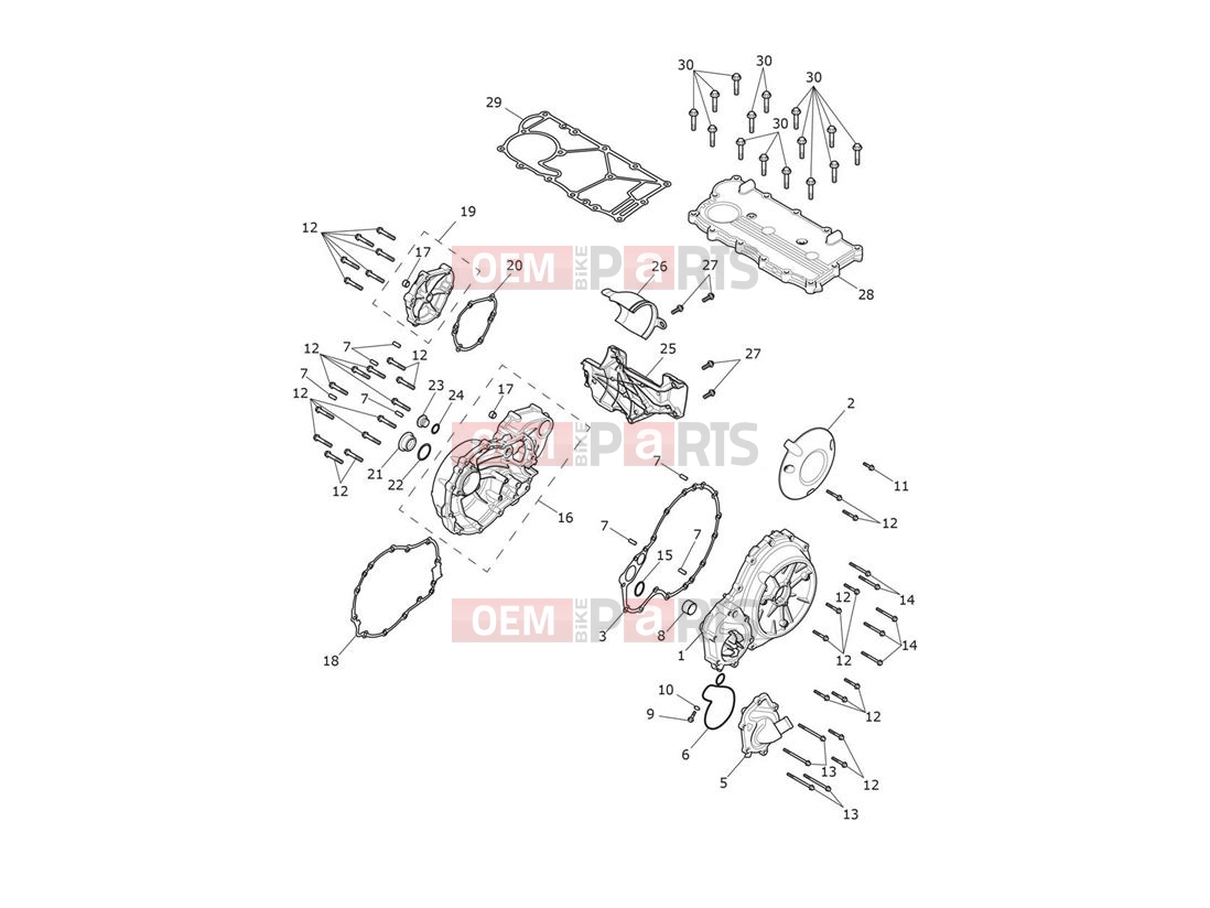 Triumph 2021 ROCKET 3 GT Engine Covers