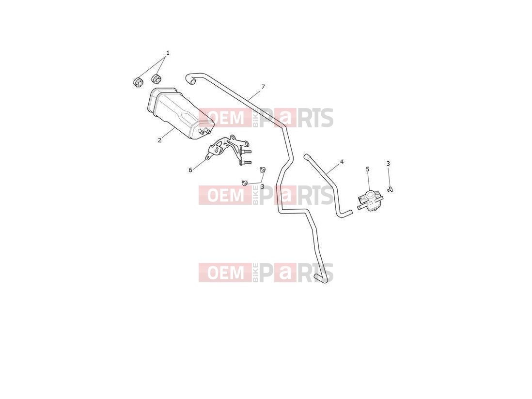 Triumph 2020 ROCKET 3 R Evaporative System