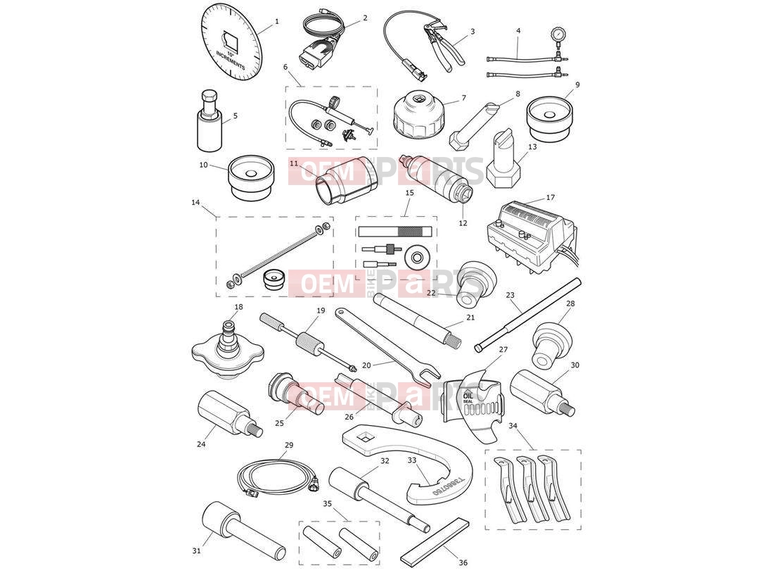 Triumph 2021 ROCKET 3 R Service Tools