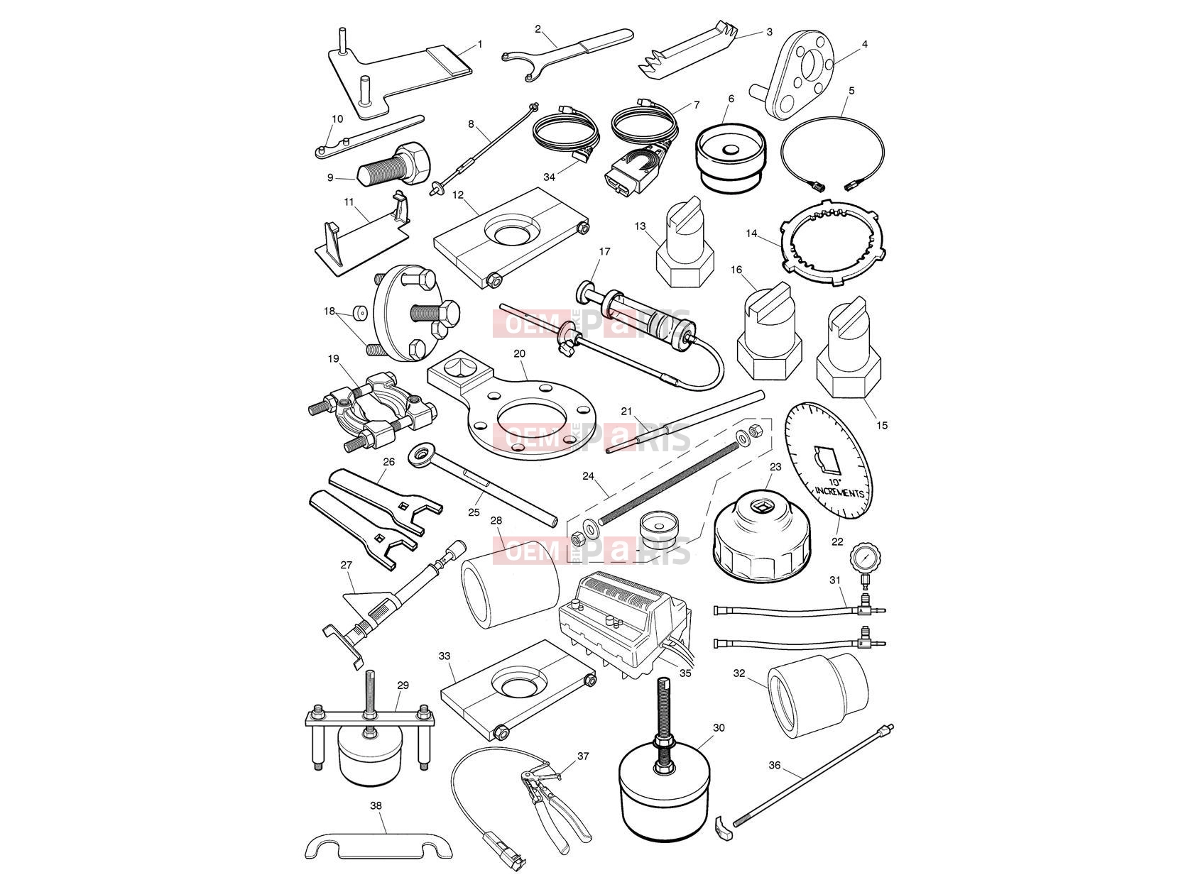 Triumph 2014 THUNDERBIRD LT Service Tools