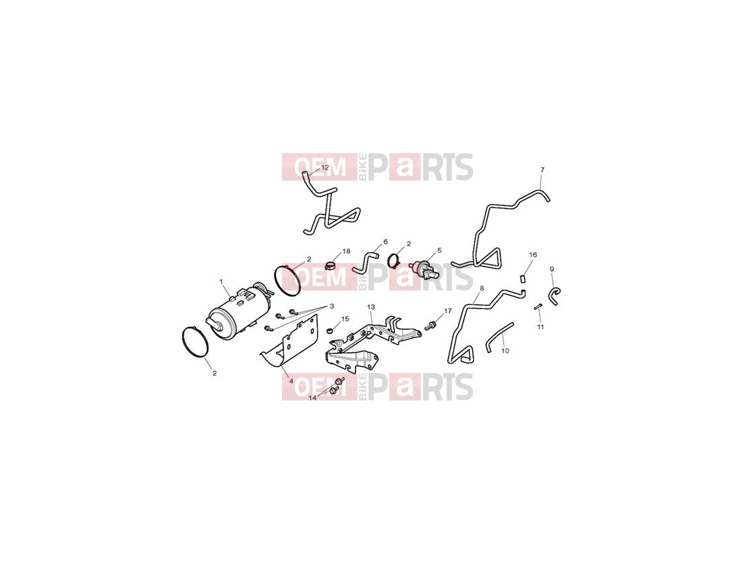 Triumph 2015 THUNDERBIRD LT Evaporative Loss Control System