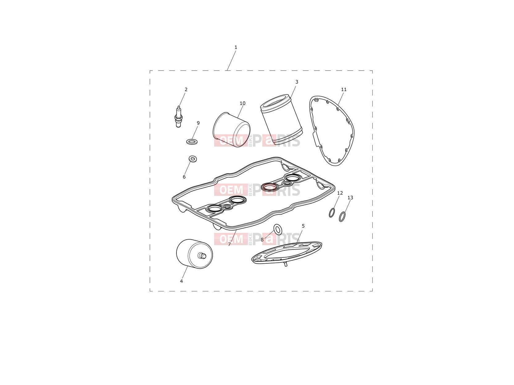 Triumph 2012 THUNDERBIRD STORM Service Kits
