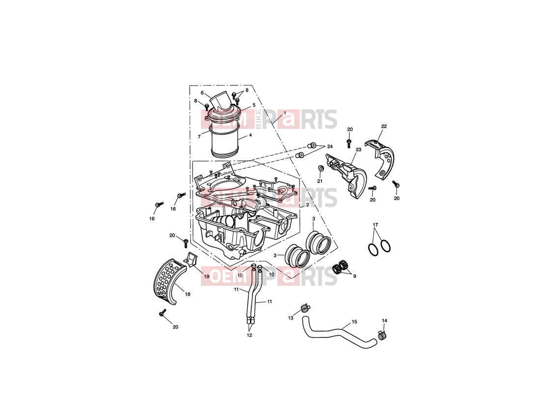 Triumph 2012 SPEEDMASTER EFI Airbox