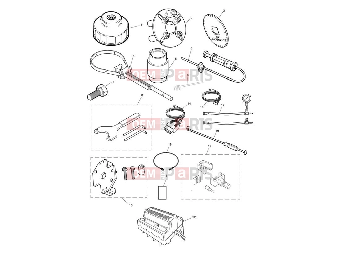 Triumph 2013 SCRAMBLER EFI Service Tools