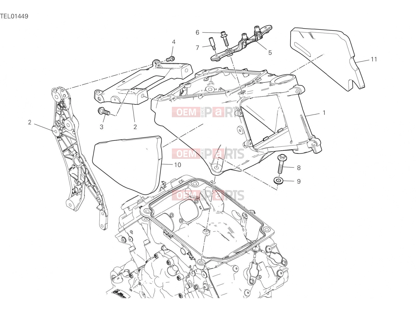 DUCATI 2022 Multistrada V4 FRAME
